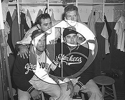Reynolds, Berra, Mantle and Raschi52N0041